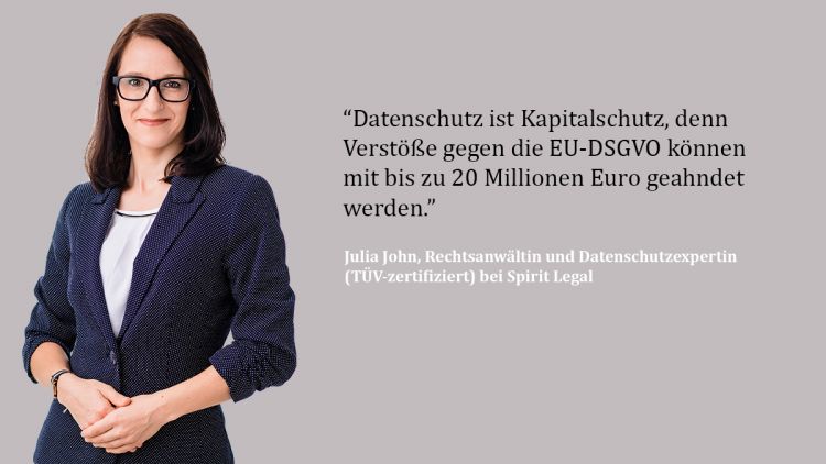 Seminar Datenschutzgrundverordnung, DSGVO: Datenschutz ist Kapitalschutz