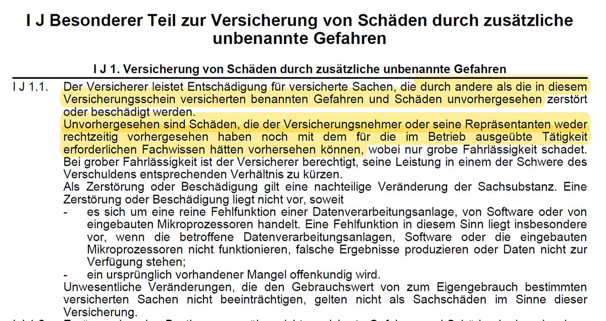 Spirit Legal Rechtsanwälte: Betriebsausfallversicherung in der Corona-Krise